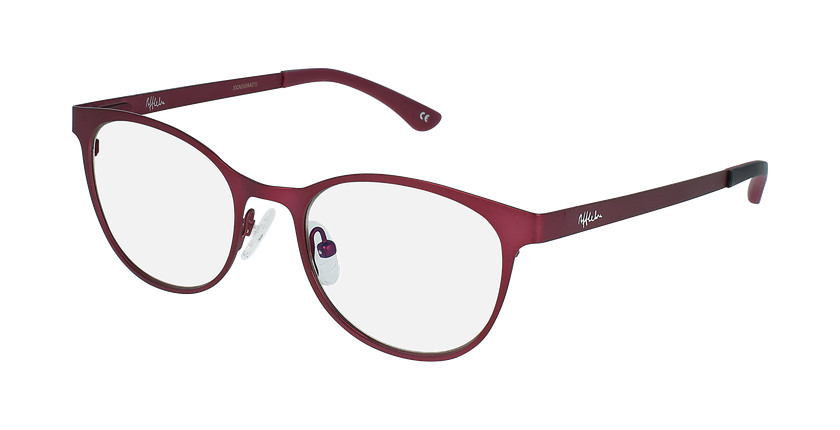 Óculos graduados senhora MAGIC 45 BLUEBLOCK - BLOQUEIO LUZ AZUL vermelho/rosa - vue de 3/4