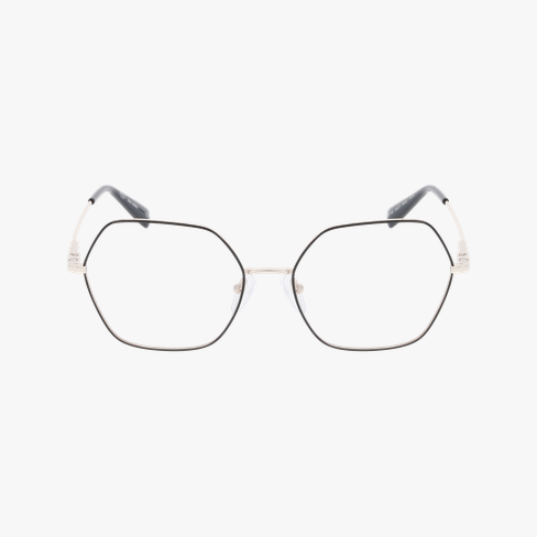 LUNETTES DE VUE femme KIARA noir/doré Vue de face