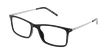 Óculos graduados homem LENY BK (TCHIN-TCHIN +1€) preto/danio.store_catalog.filters.noir/gun - vue de 3/4
