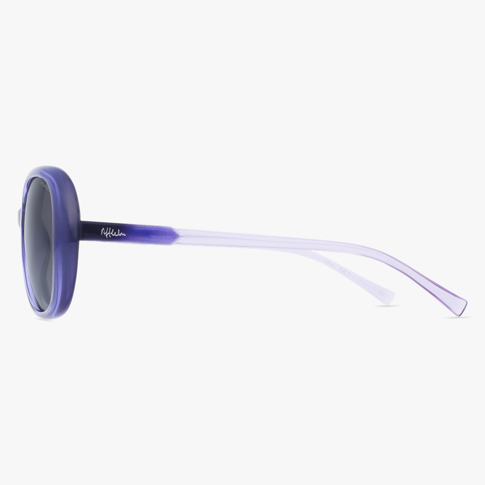 LUNETTES DE SOLEIL femme FLORES POLARIZED violet - Vue de face