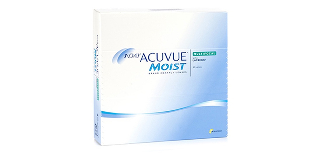 Lentilles de contact 1 Day Acuvue® Moist® Multifocal 90L Lentilles de contact 1 Day Acuvue® Moist® Multifocal 90L
