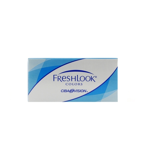 Lentilles de contact FreshLook Colors Blue 2L Vue de face