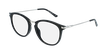 Óculos graduados ANGIE BK (TCHIN-TCHIN +1€) preto - vue de 3/4