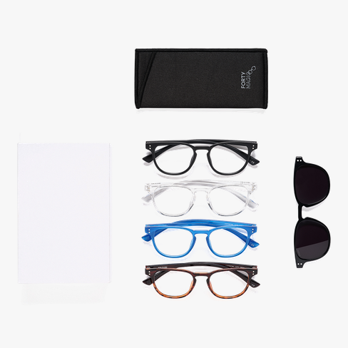 LUNETTES DE VUE FORTY MAGIC COFFRET M2 +1.50 blanc