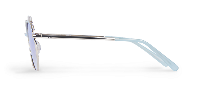 Óculos de sol senhora BETTY azul/dourado - Vista lateral