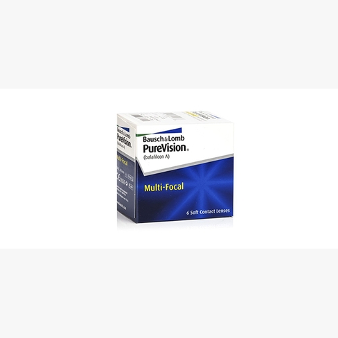 Lentilles de contact PureVision Multifocal Vue de face