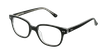 Óculos graduados criança MARCEL BK (TCHIN-TCHIN +1€) preto - vue de 3/4