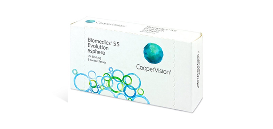 Lentilles de contact Biomedics® Evolution 6L Lentilles de contact Biomedics® Evolution 6L
