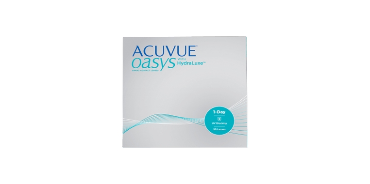 Lentilles de contact Acuvue® Oasys® 1 Day with Hydraluxe™ 90L