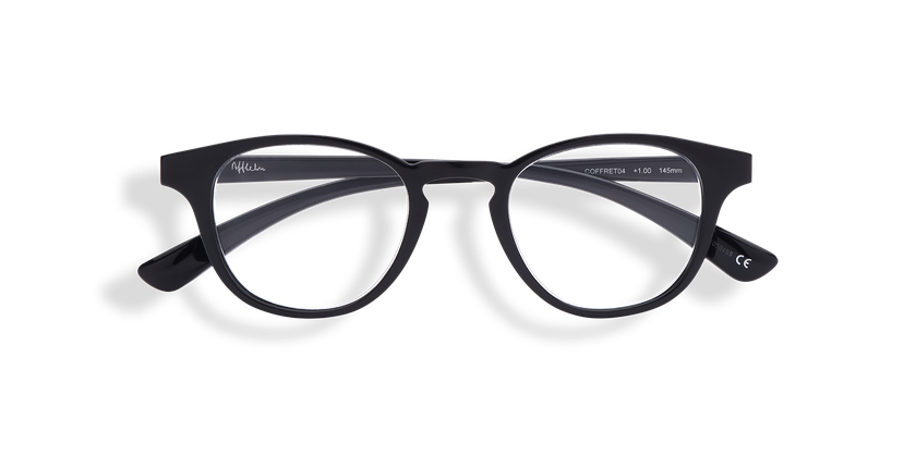 LUNETTES DE VUE COFFRET04 bleu - Vue de face
