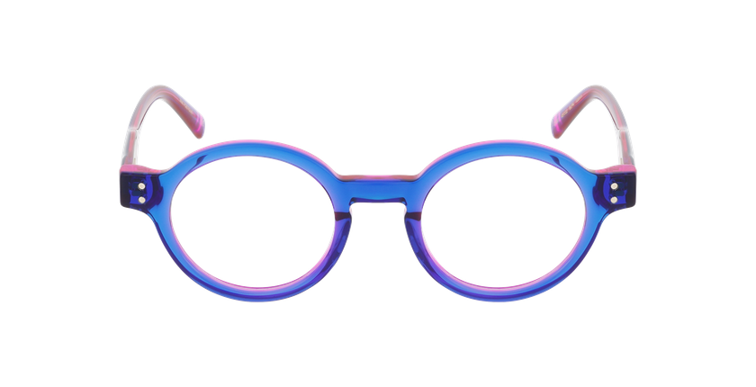 LUNETTES DE VUE femme POETIQUE bleu - Vue de face