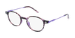 LUNETTES DE VUE femme MAGIC MAREVA écaille/violet - Vue de face