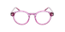 LUNETTES DE VUE femme CARACTÈRES DISCRÈTE rose