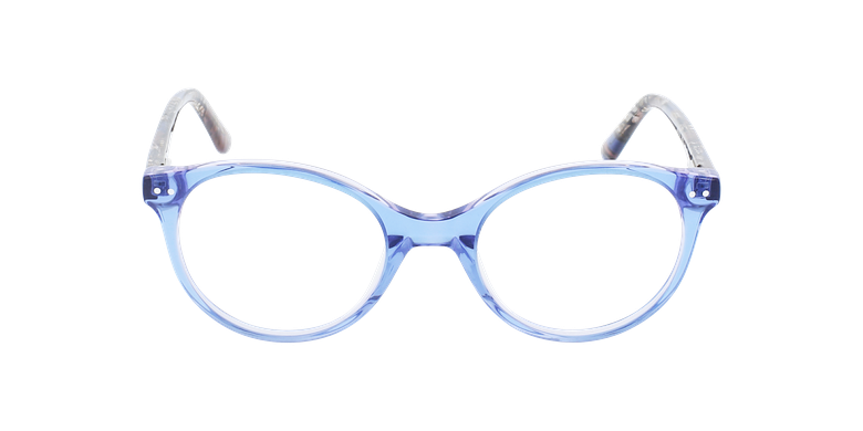 Lunettes de vue enfant ELIANA bleu/violetVue de face Lunettes de vue enfant ELIANA bleu/violetVue de face