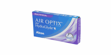 Lentilles de contact Air Optix plus HydraGlyde Multifocal 6 L