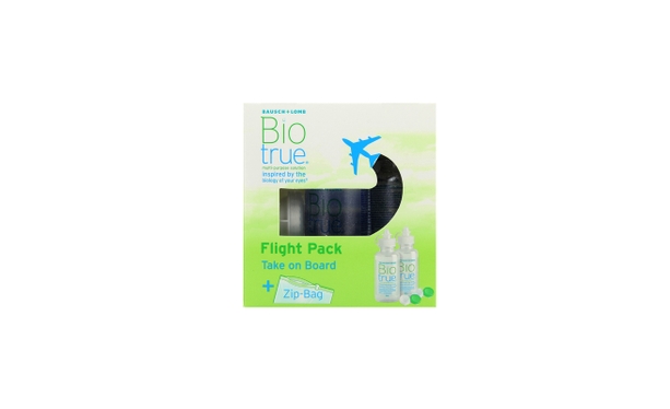 Biotrue Flight Pack 2x60ml - Vue de face