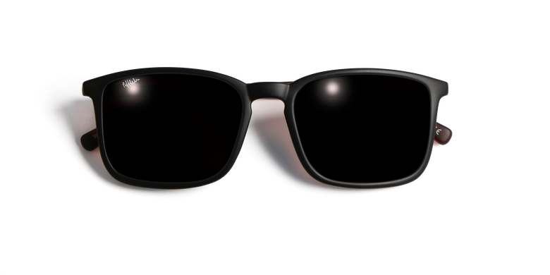 Óculos de sol homem SILVIO preto/tartaruga
