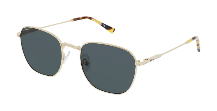LUNETTES DE SOLEIL ROSS doré - Vue de face