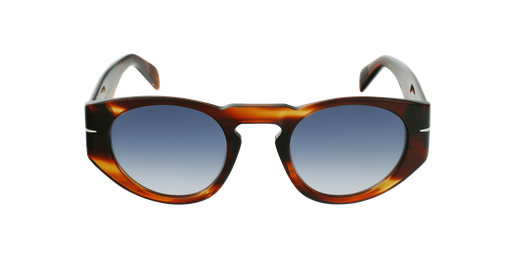 LUNETTES DE SOLEIL homme DB 7033/S dégradé noir écailleVue de face