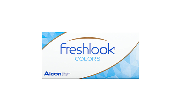 Lentilles de contact FreshLook Colors Blue 2L - Vue de face