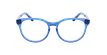 Óculos graduados senhora SALOME BL (TCHIN-TCHIN+1€) azul - Vista de frente