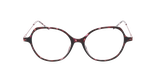 Lunettes de vue femme MAGIC 351 écaille/violet - Vue de face