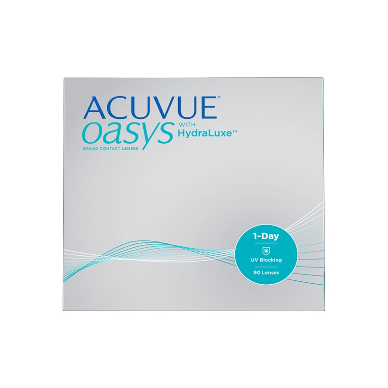 Lentes de contacto Acuvue® Oasys® 1 Day with Hydraluxe™ 90L