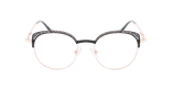 LUNETTES DE VUE femme MAGIC293 noir/doré - Vue de face