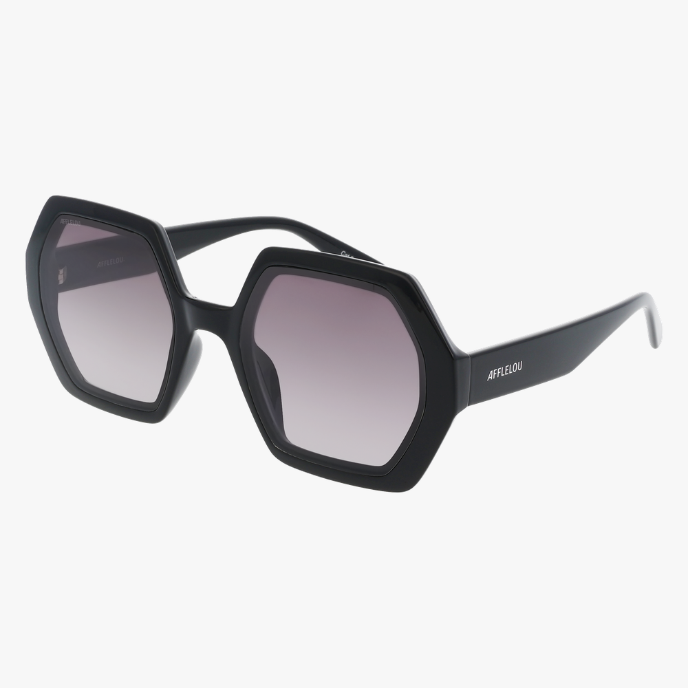 LUNETTES DE SOLEIL femme ROSALIA noir - Vue de face