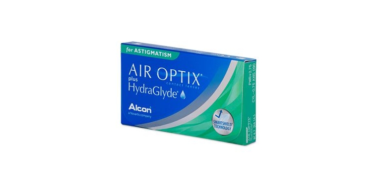 Lentilles de contact Air Optix plus HydraGlyde for astigmatism 3 L