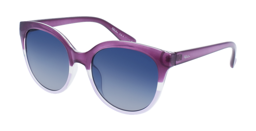 LUNETTES DE SOLEIL femme BETH POLARIZED violet - Vue de face