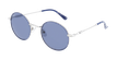 Óculos de sol ADAL SL (TCHIN-TCHIN +1€) prateado/azul - Vista de frente