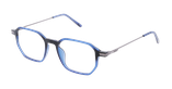 LUNETTES DE VUE homme MAGIC260 bleu - Vue de face