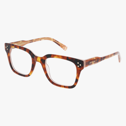 LUNETTES DE VUE femme CARACTÈRES EXPRESSIVE écaille/rouge