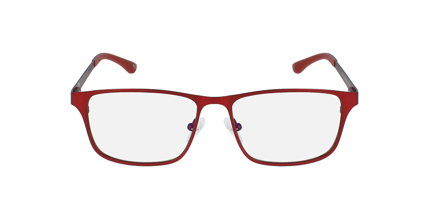 Óculos graduados homem MAGIC 41 BLUEBLOCK - BLOQUEIO LUZ AZUL vermelho - Vista de frente