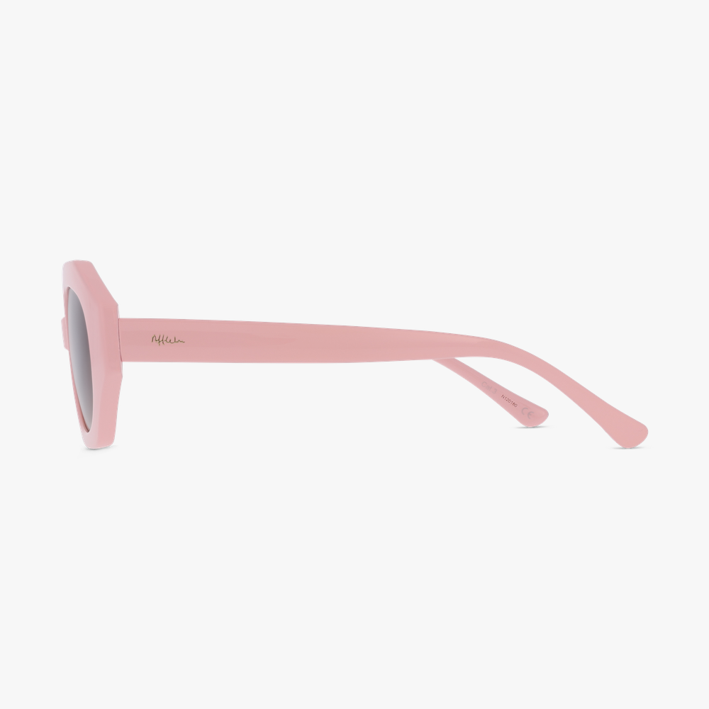 LUNETTES DE SOLEIL femme LUZIA rose - Vue de face