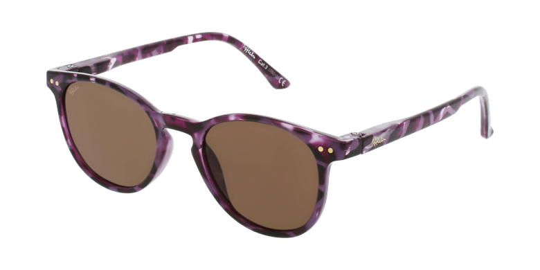 Lunettes de soleil enfant FELIZ écaille/violet Lunettes de soleil enfant FELIZ écaille/violet