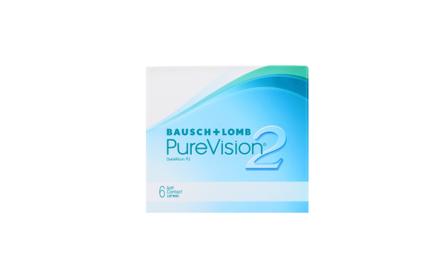 Lentilles de contact PureVision 2 HD 6L - Vue de face