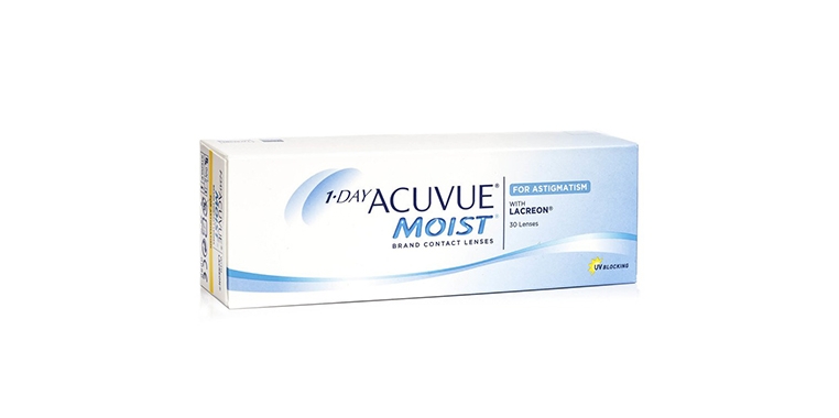 Lentilles de contact 1 Day Acuvue® Moist® for Astigmatism 30L
