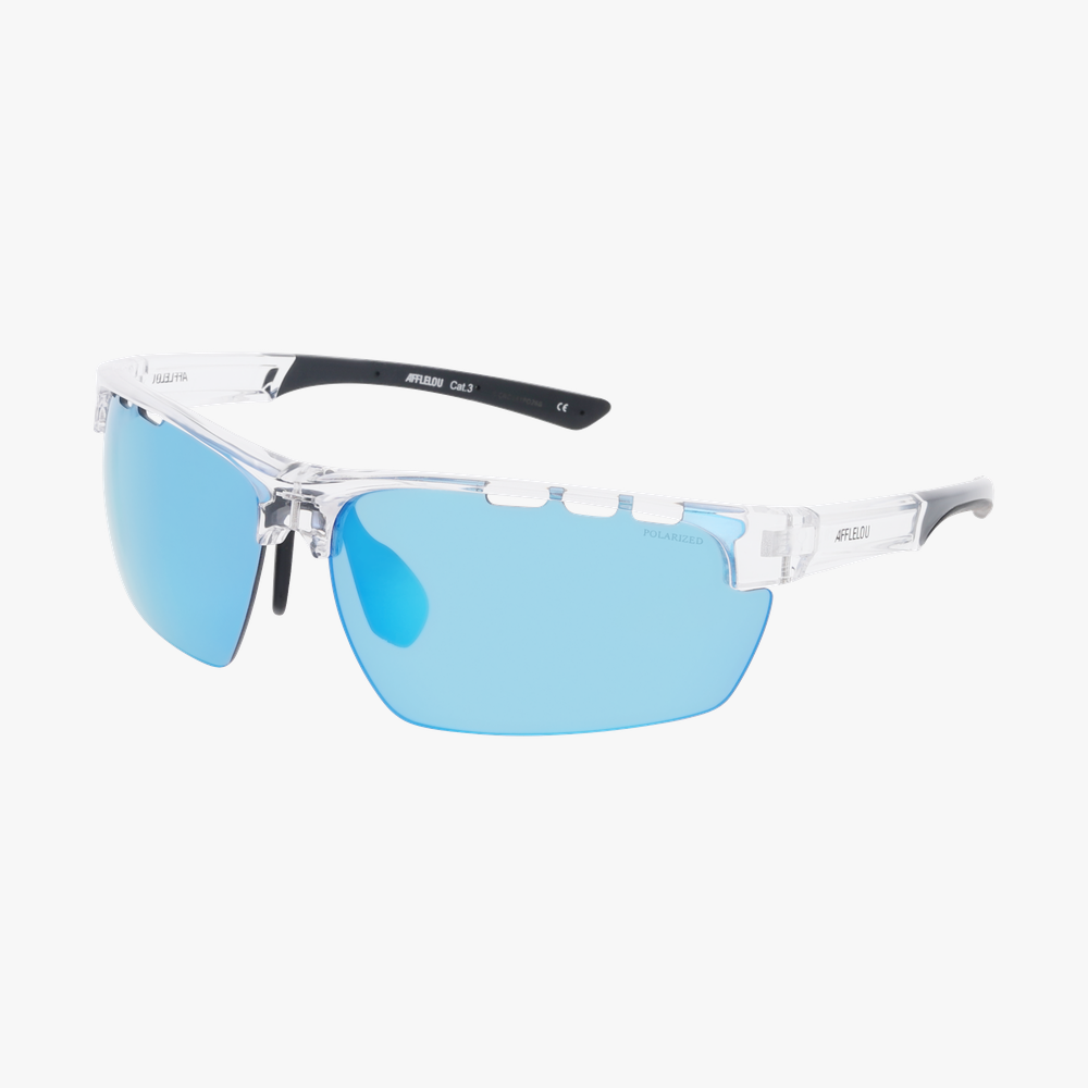 LUNETTES DE SOLEIL ARVE POLARIZED blanc - Vue de face