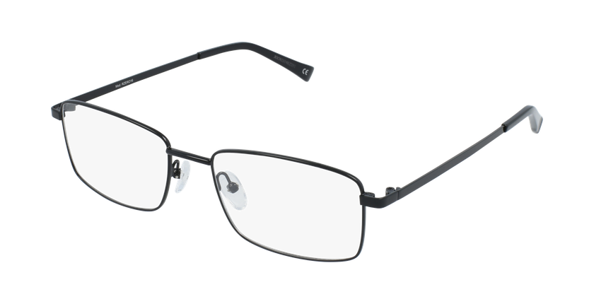 LUNETTES DE VUE homme RZERO16 noir - Vue de 3/4