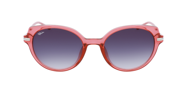 Óculos de sol senhora AURORE PK rosa/prateadoVista de frente