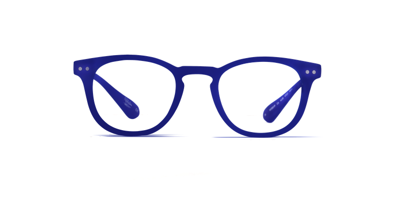 Óculos graduados MOD01P azul - Vista de frente