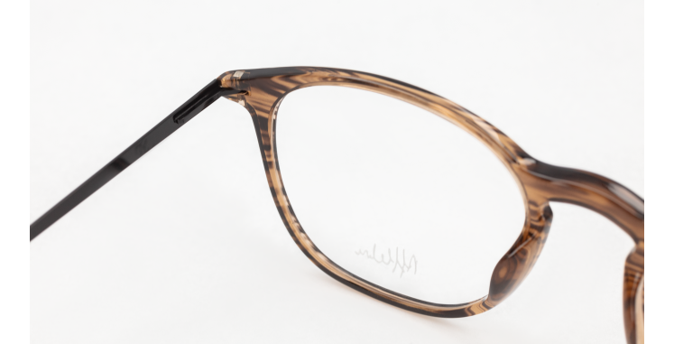 Lunettes de vue homme UMBERTO marron/noir