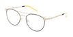 LUNETTES DE VUE femme MAGIC 151 noir/doré - Vue de face