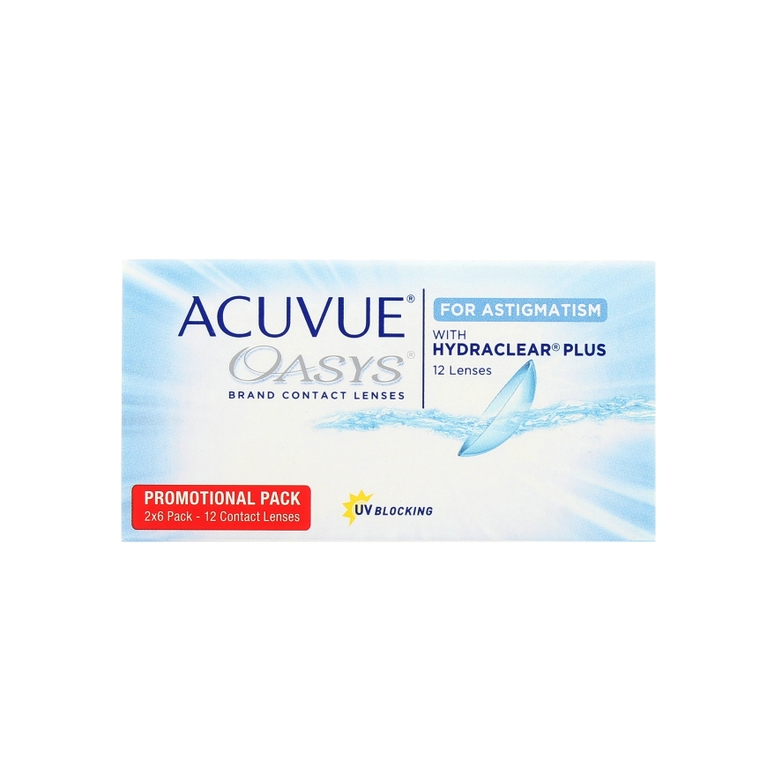 Lentilles de contact Acuvue® Oasys® for Astigmatism 12L Lentilles de contact Acuvue® Oasys® for Astigmatism 12L