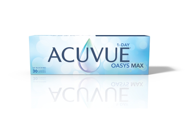 Lentilles de contact ACUVUE® OASYS MAX 1-Day  30P - Vue de face