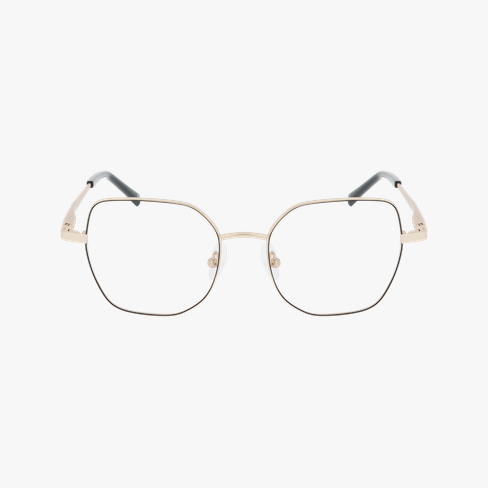 Lunettes de vue femme FELICIE doré/noir