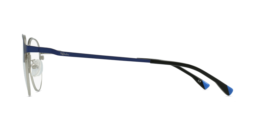 Óculos graduados homem MAGIC 53 BLUEBLOCK - BLOQUEIO LUZ AZUL azul/cinzento - Vista lateral