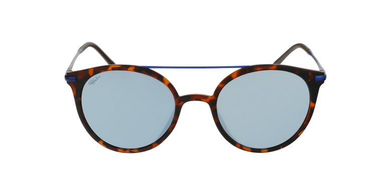 Lunettes de soleil SAKY écaille/bleuVue de face Lunettes de soleil SAKY écaille/bleuVue de face